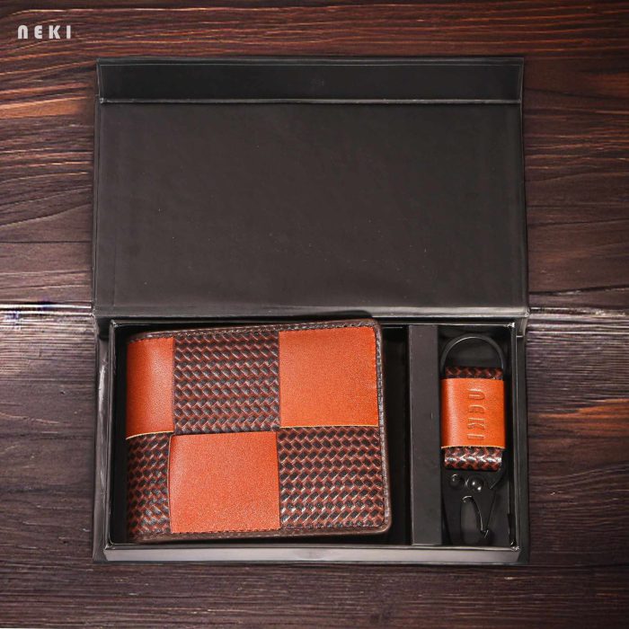 NEKI Menz Lather Wallet Combo