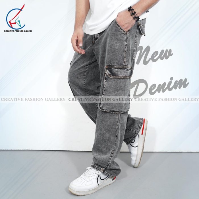 Baggy Denim (Ash)(BP01)
