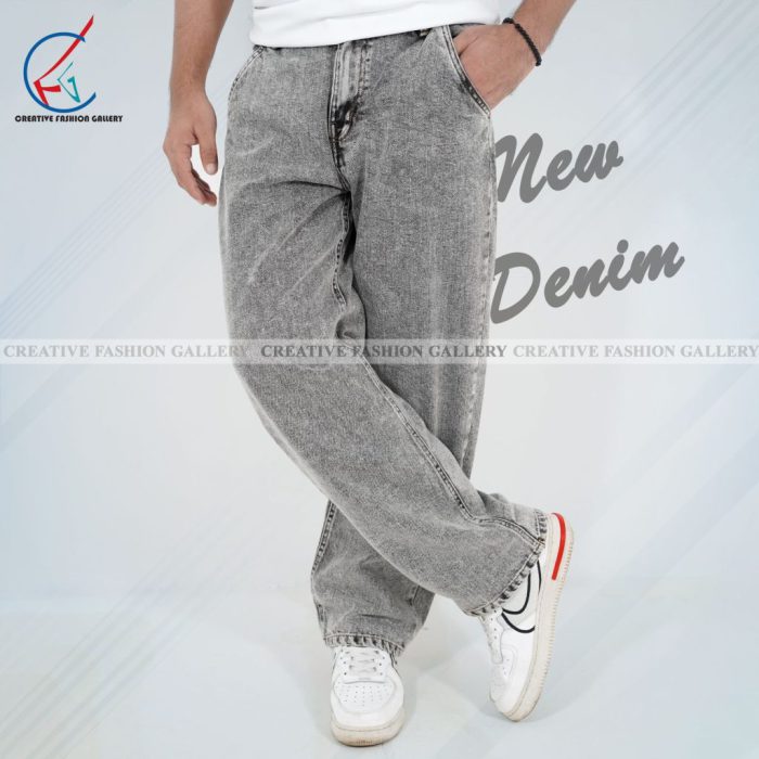 Baggy Denim (Ash)(BP03)