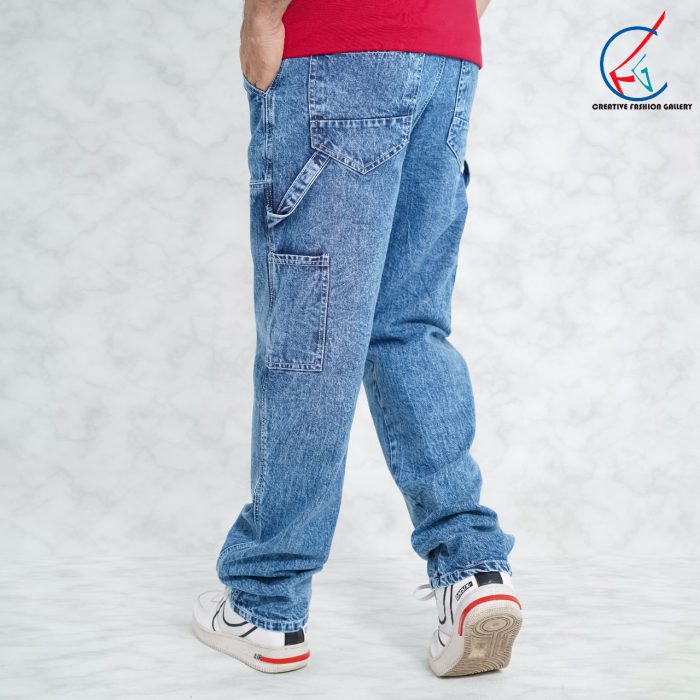 Baggy Denim Pant(Blue)(BP05) - Image 2